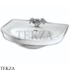 Hatria DOLCEVITA Раковина подвесная 70х55, с переливом Y0EX01, белый глянец