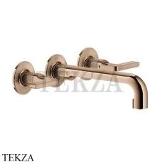 Gessi INCISO Смеситель для раковины излив средний, внешняя часть 58090-030, Copper глянец