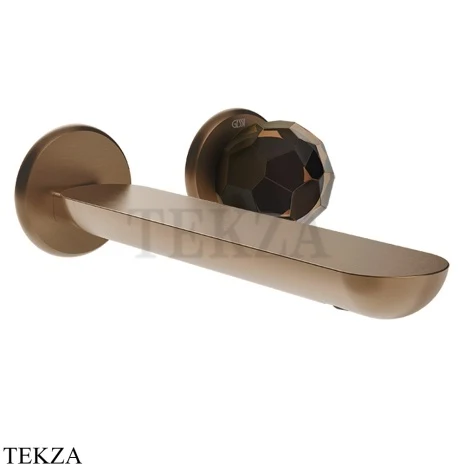 Gessi Perle Смеситель для раковины, внешняя часть 74288-708, медь Brushed
