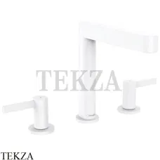 Hansgrohe FINORIS Смеситель для раковины 160, с донным клапаном 76034700, белый матовый