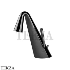 Gessi CONO Смеситель для раковины, с донным клапаном 45002-706, Black Metal (снято с производства)