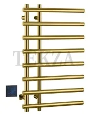 Boheme Uno Полотенцесушитель электрический круглый сухой 722-G GOLD Золото глянец