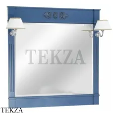 Migliore KANTRI Зеркало в раме без подсветки 26740, цвет Blue Patinato