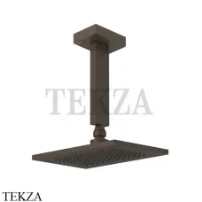 Gessi Rettangolo shower Верхний душ с потолочным кронштейном 20151-845, Dark Bronze