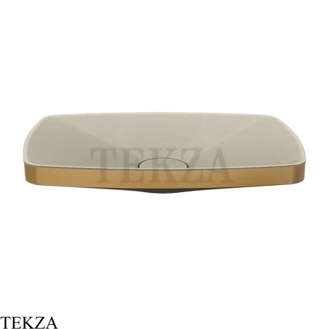 Gessi Jacqueline Раковина настольная, без перелива 77612-726, бронза Brushed