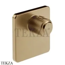 Gessi VENTI20 Термостат для душа, внешняя часть 65316-726, Warm Bronze Br. PVD