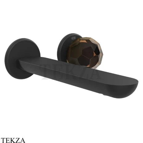 Gessi Perle Смеситель для раковины, внешняя часть 74288-299, черный матовый