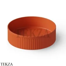 Dea Design Washbasins Раковина настольная D40 Solid Surface DD9802 400 7, Orange №7