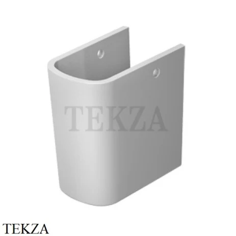 Duravit DuraStyle Полупьедестал для раковины 0858300000, белый глянец