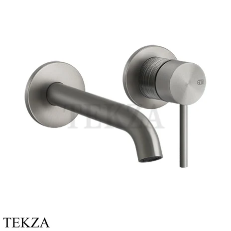 Gessi 316 TRAME Смеситель для раковины, внешняя часть, 11-14 см 54383-239, Steel Brushed