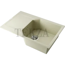 Omoikiri Yonaka 78-LB Кухонная мойка Artgranit прямоугольная с крылом 4993335 ваниль