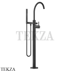 Dornbracht Meta Смеситель для ванны напольный, внешняя часть 25863661-33, черный матовый