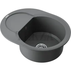 Omoikiri Sakaime 60E Кухонная мойка Tetogranit овальная с крылом 4993206 платина