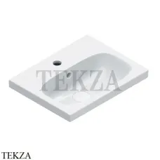 Catalano Alvea Раковина подвесная, на мебель, 1 отверстие 0620451001, белый глянец