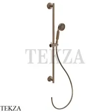 Gessi VENTI20 Штанга в комплекте с душевой лейкой, шланг 65143-708, Copper Br. PVD