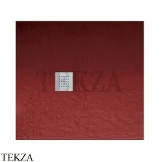 ARBI IBRA LINEAR Душевой поддон 70х90 Geacril® с текстурой D200 MD rosso casale