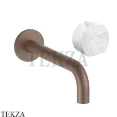 Fantini AF/21 Смеситель для раковины, прогрессивный, внешняя часть 27P9A713BCX, Matt Copper PVD