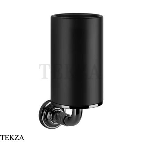 Gessi VENTI20 Стакан настенный черный 65408-706, Black Metal PVD