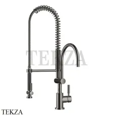 Dornbracht TARA Смеситель для кухни Profi функцией душа 33880888-19, Dark Chrome