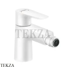 Hansgrohe Talis E Смеситель для биде, с донным клапаном 71720700, белый матовый