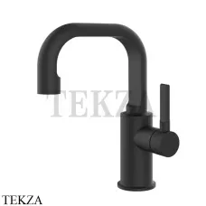 Gessi INCISO Смеситель для раковины ручка сбоку, без гарнитура 58009-299, Black XL