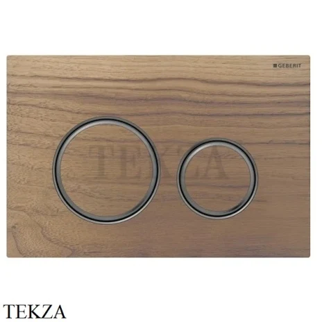 Geberit Sigma50 Клавиша смыва 115.651.JX.1, дерево черный орех/черный хром