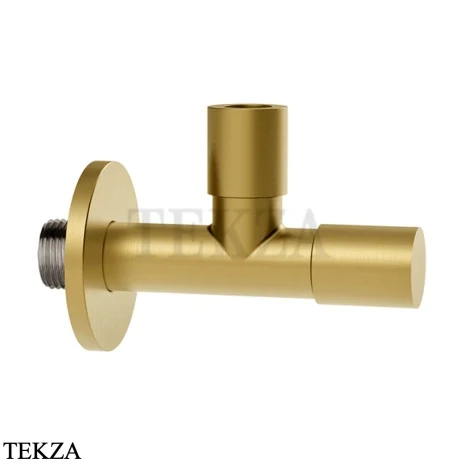 Gessi Запорный клапан с фильтром, левостороннее закрытие 01432-716, золото Brushed