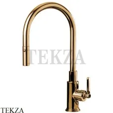 Nicolazzi Смеситель для кухни с выдвижным душем 3430BZ, бронза classic