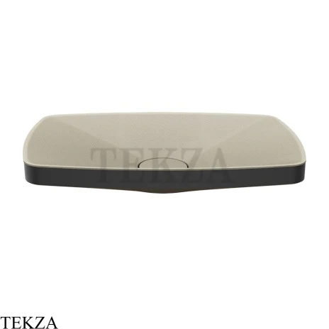 Gessi Jacqueline Раковина настольная, без перелива 77612-299, черный матовый