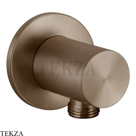 Gessi 316 SHOWER Вывод воды для ручного душа 54269-761, Coffee Bronze Brushed PVD
