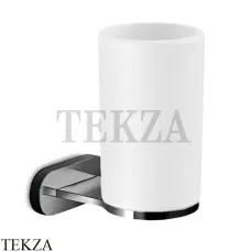Newform O’RAMA Стакан подвесной с держателем,  керамика 67205.M0.077, Carbon satin