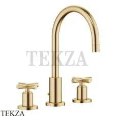 Dornbracht TARA Смеситель для умывальника, с донны клапаном 20713892-28, латунь сатин Brushed
