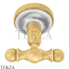 Migliore Mirella Крючок двойной для халата и полотенец 17284, хром-золото