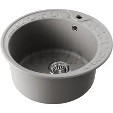 Omoikiri Tovada 51 Кухонная мойка Artgranit круглая 4993367 leningrad grey