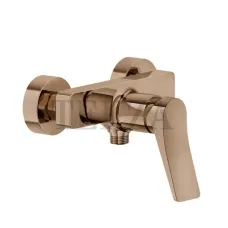 Gessi RILIEVO Смеситель для душа настенный 59031-030, Copper глянец