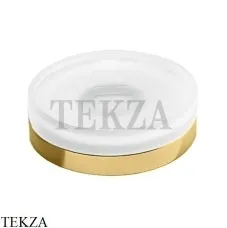 Colombo Mini Мыльница настольная, стекло матовое B5240-OM, золото матовое Colombo Mini Мыльница настольная, стекло матовое B5240-OM, золото матовое