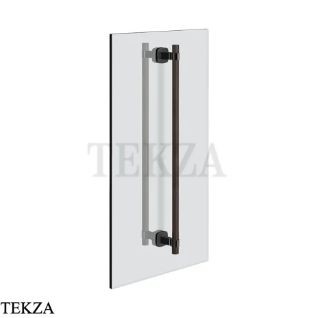 Gessi Jacqueline Полотенцедержатель для крепления на стекло, 60 см 77737-706, black хром глянец