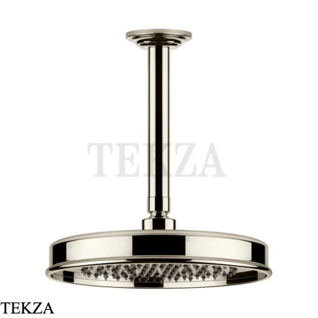 Gessi VENTI20 Верхний душ 200 с потолочным креплением под размер 65150-720, Nickel PVD