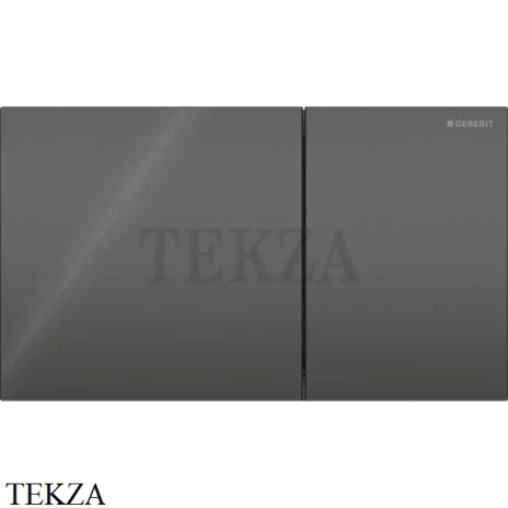 Geberit Sigma70 Клавиша смыва пневматическая для Sigma 8 см, стекло 115.622.SJ.1, черный глянец
