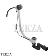 Gessi Колонна сливная для ванны, наполнение через перелив 01080-707 Black Metal Brushed