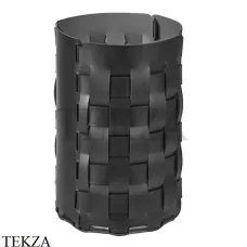 ADJ Bottega Корзина-ведро для мусора D22 см 2035.01/03, черный/серый