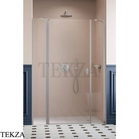 Radaway Nes DWJS Душевая дверь 120 см, левая L, 10038120-91-01L, брашированный никель