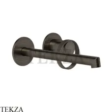 Gessi ANELLO Смеситель для раковины, с длинным изливом, внешняя часть 63383-187, Aged Bronze