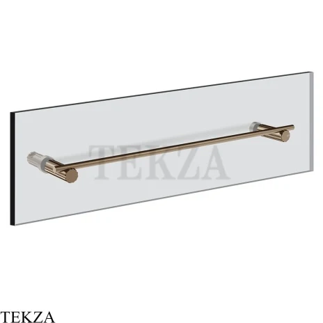 Gessi Incastri Полотенцедержатель для крепления на стекло, 45 см 75513-761, бронза Coffee