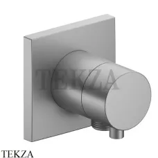 Keuco IXMO Comfort Вентиль запорный с выводом для шланга, квадрат 59541171102, алюминий finish