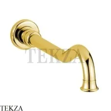 Migliore Излив для ванны настенный с отражателем 17985, золото глянец