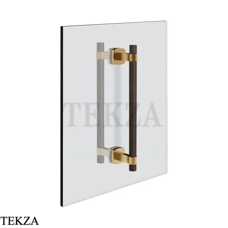 Gessi Jacqueline Полотенцедержатель для крепления на стекло, 20 см 77731-726, бронза Brushed