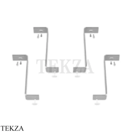 Gessi Скрытая часть 01711-031 Крепежный комплект для монтажа