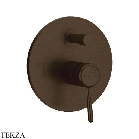 Gessi Goccia Смеситель для душа, 2 потока, внешняя часть 44678-845, Dark Bronze