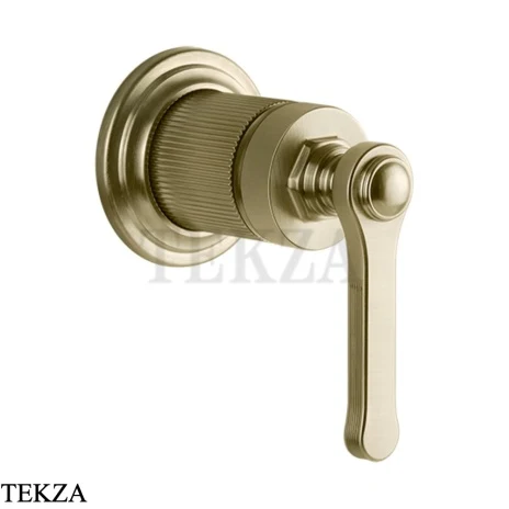 Gessi VENTI20 Смеситель для душа, 1 поток, внешняя часть 65131-727, Brushed Brass PVD